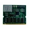 MiniPCI POST code display card POST.5A with test pins