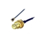 Pigtail cable, I-PEX to SMA female reverse connector 15cm