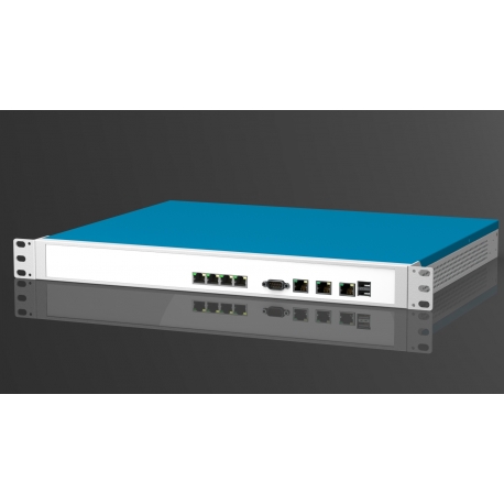 Pre-assembled RackMatrix® Bundle, VoIP card 4 modules, 3 ports Gigabits card 1 Ghz 4 cores