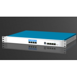 RackMatrix® pré-assemblé, VoIP 4 modules, carte NOAH2 3 ports Gigabits 1.91 GHz 4 coeurs