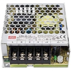 Switching power supply 36W, 12V Continuous, 3A RackMatrix
