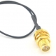 Câble pigtail I-PEX vers Reverse SMA mâle 35 cm, recommendé pour le Wifi et Rack Matrix S2