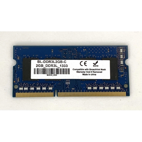 Mémoire DDR3L 2Go, 1333MHz - qualité standard
