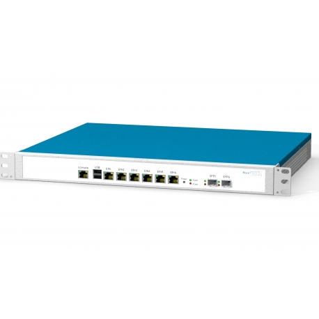 6 Giga ports, 2 SFP ports, Intel® Core™ 3.4 GHz pre-assembled RackMatrix® bundle