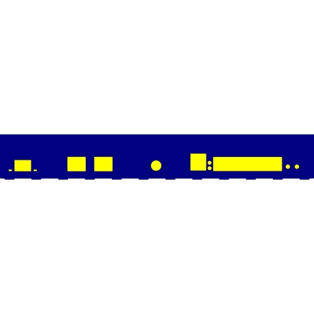 Noah 2 + BL-GES210S (mono SFP) + BL-GED211R (dual RJ45) back panel for RackMatrix S2 enclosure