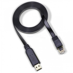 Cisco console cable - USB-A to RJ45 (FDTI FT232RL)