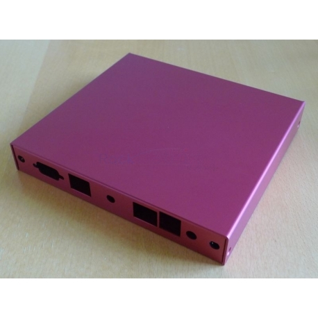 APU2C0 case - 2 LAN, 3WiFi - Red