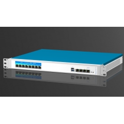 RackMatrix® M1 PoE system ready to use, with Noah 3 E3845, PoE switch