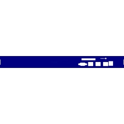 Façade APU/ALIX + LED + Compact Flash pour Rack Matrix simple