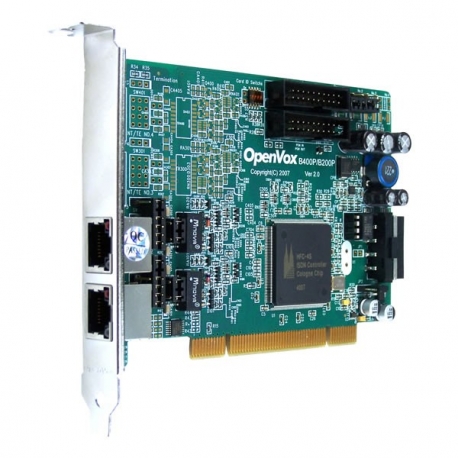2 BRI ports - PCI Card