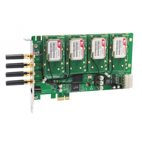 4 channels GSM card